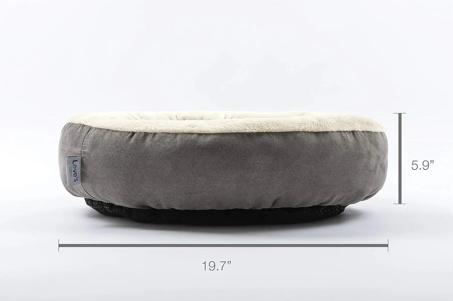 Round Donut Cat and Dog Cushion Bed