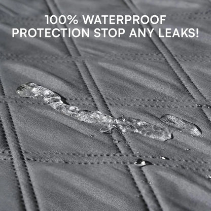 Waterproof Anti-Slip Dog Couch Cover Blanket with Non-Slip Bottom, Grey, 30x70 Inch