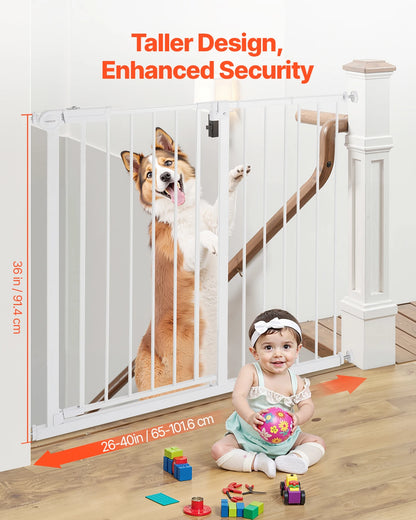 Baby Gate 28/30/36 Inches High Dog Gate