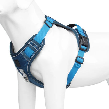 Dog Harness Reflective Medium and Large Dogs Tactical Vest Big 1680D Waterproof Oxford Cloth