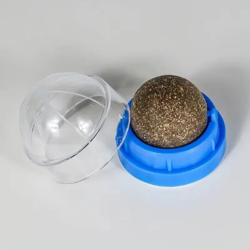 The Catnip Cat Wall Stick-on Ball