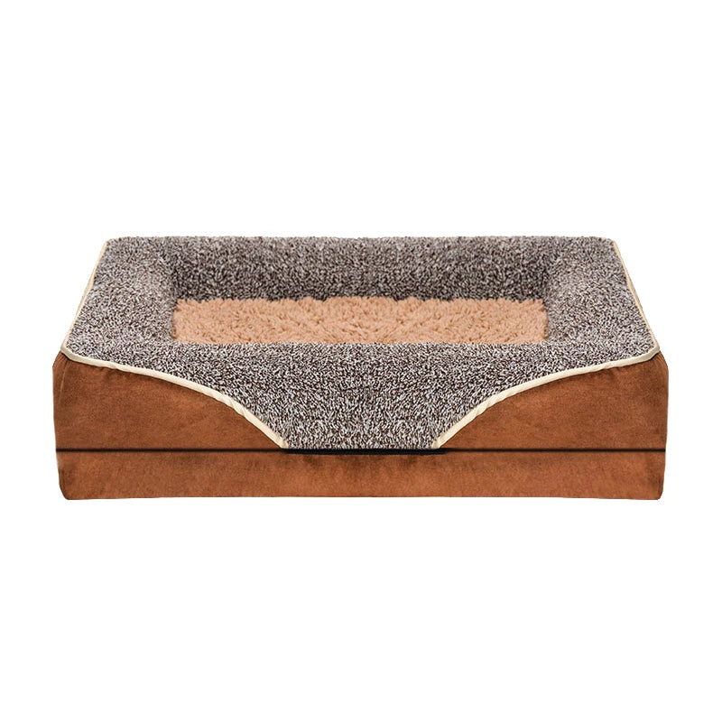 Oversized Dog Bed, Removable & Washable, Comfortable and Soft with Raised Edges,
