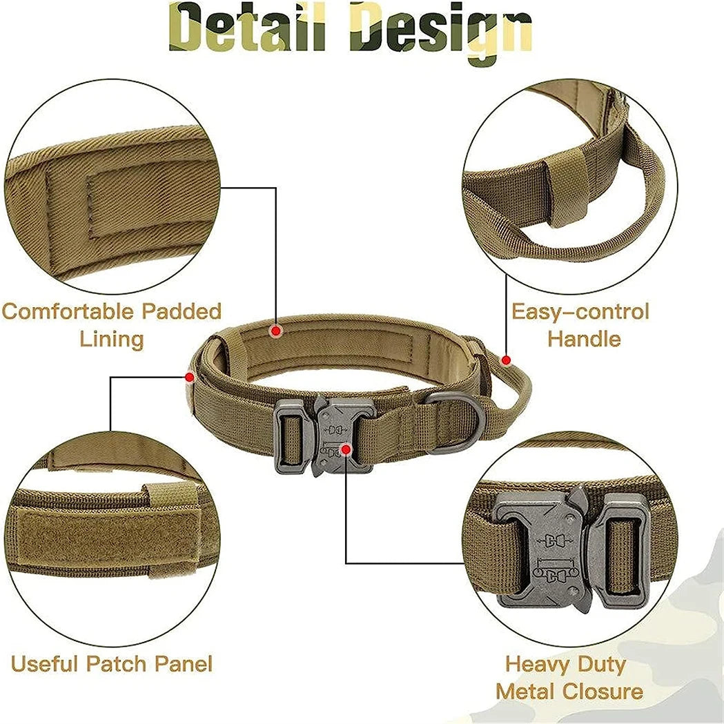 Tactical Dog Leash & Collar