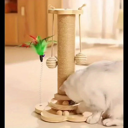 Turntable Scratch Post