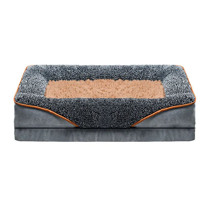 Oversized Dog Bed, Removable & Washable, Comfortable and Soft with Raised Edges,