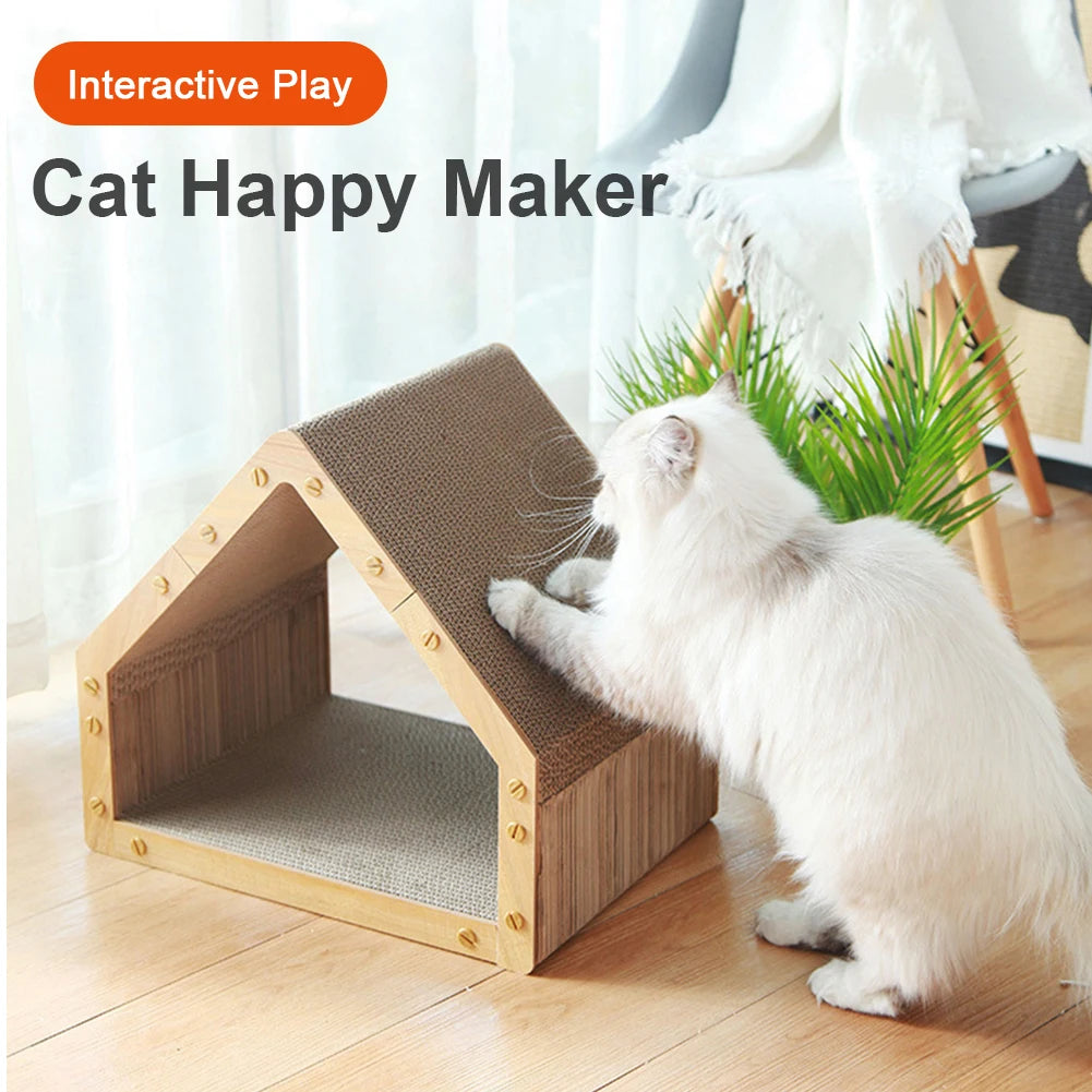 Cat Scratcher House for Indoors