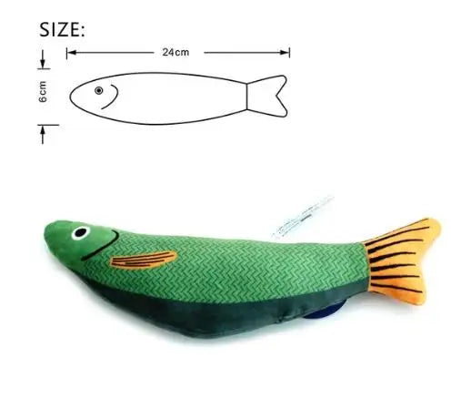 Fish Shape Catnip Toy