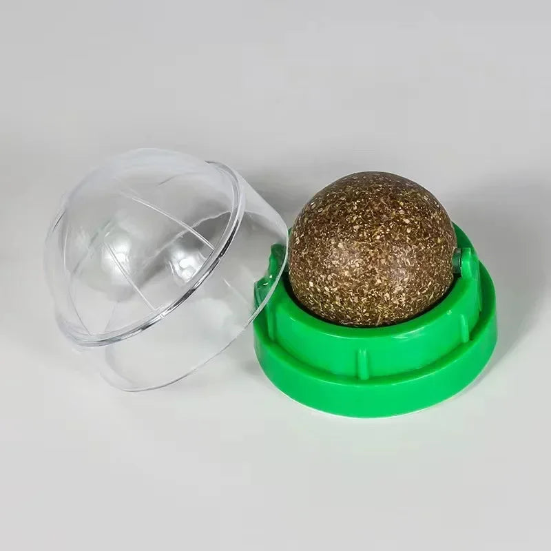 The Catnip Cat Wall Stick-on Ball