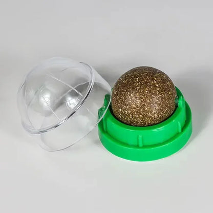 The Catnip Cat Wall Stick-on Ball