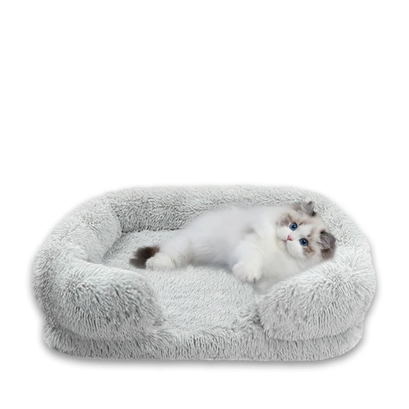 Thick Orthopedic Dog bed for large dogs, easy to remove and wash plush cover