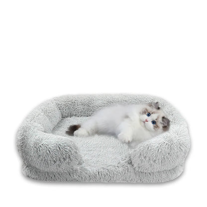 Thick Orthopedic Dog bed for large dogs, easy to remove and wash plush cover
