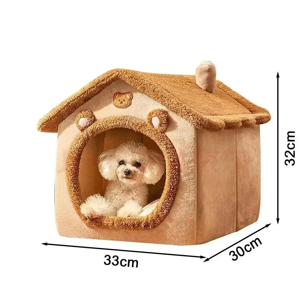 Plush Cat House