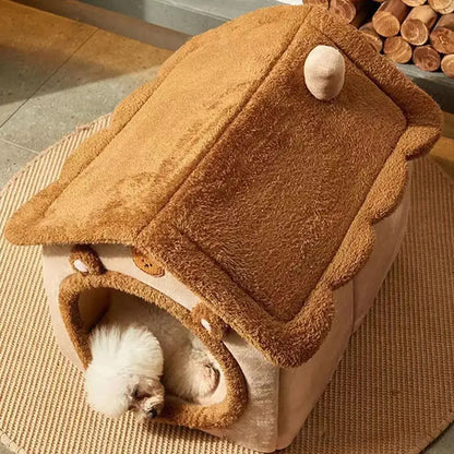 Plush Cat House