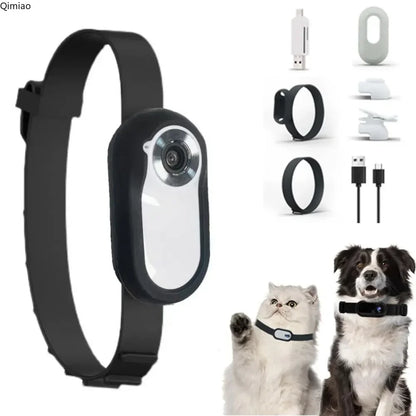 Pet Camera Collar! Camera HD 1080p Detachable Pet Recorder Anti-shake Cat and Dog View