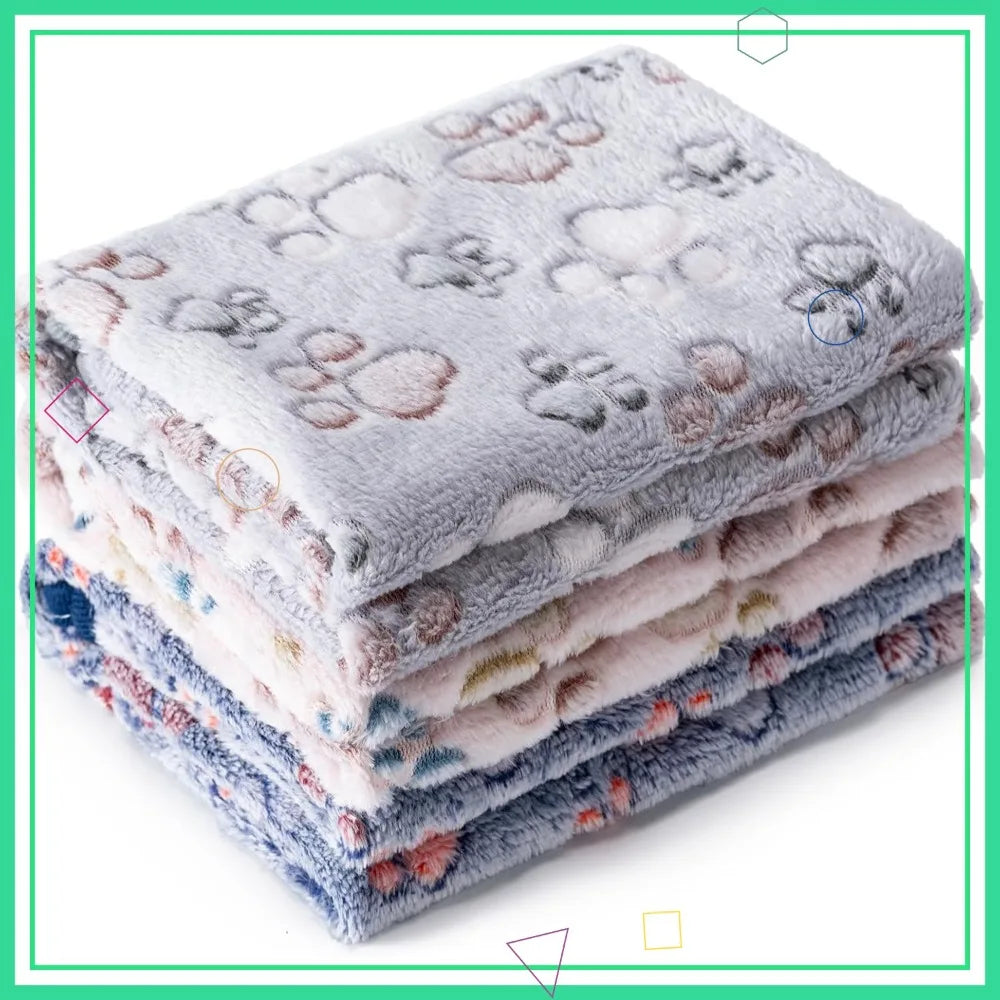 Super Soft Fluffy Premium Fleece Pet Blankets