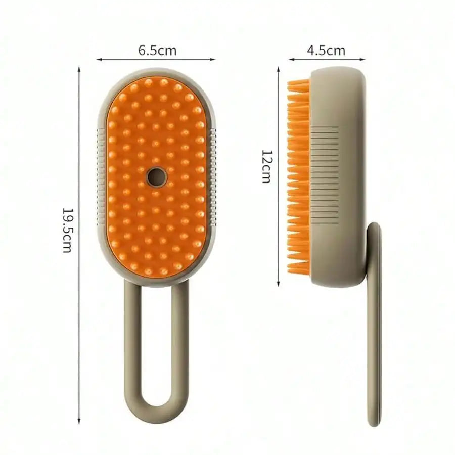 3-In-1 Pet Steam Brush