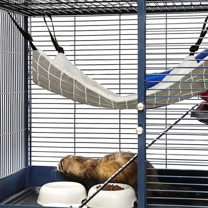 Cat Hanging Hammock with Adjustable Straps Double-Sided