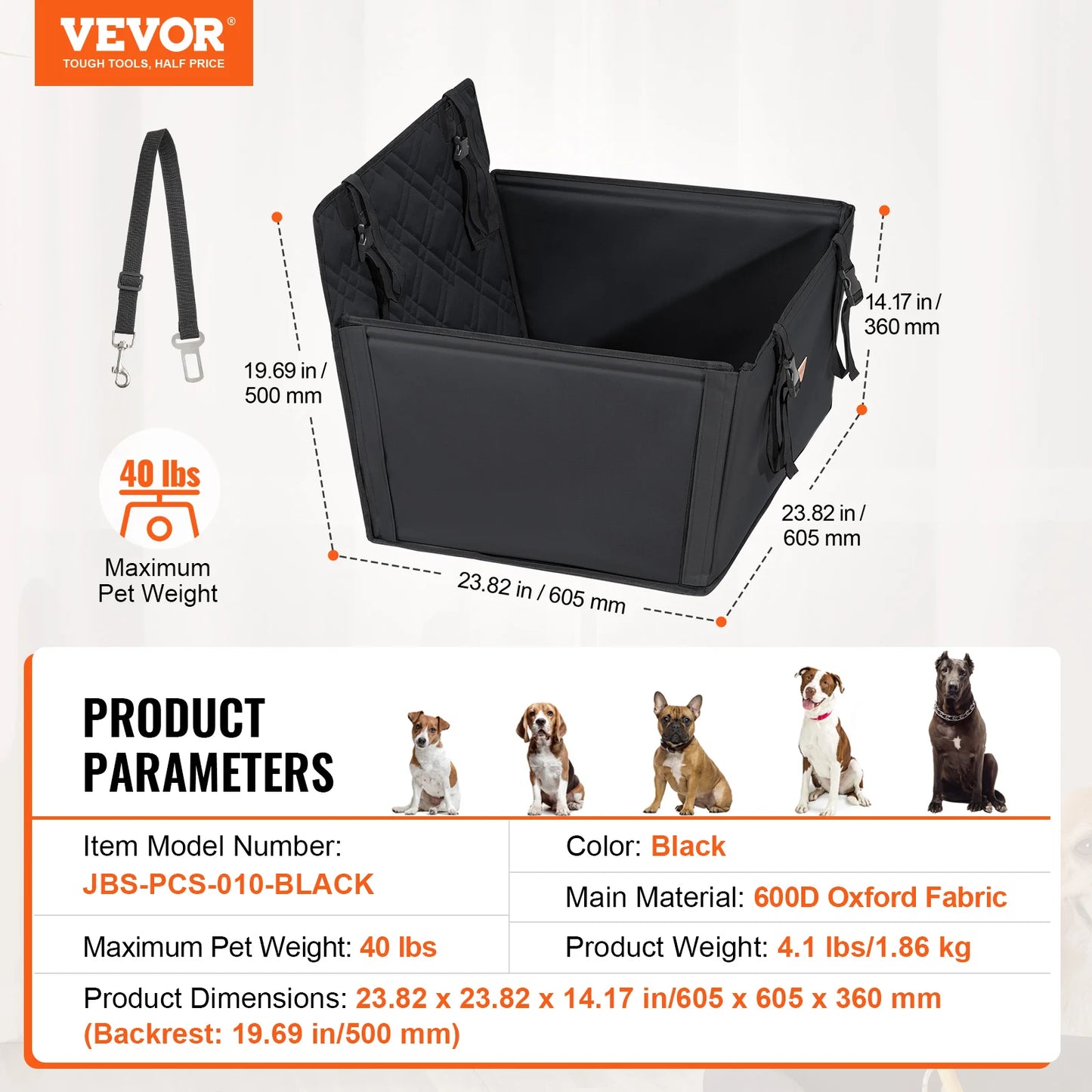 Dog Car Seat Cover - Huge Variety!