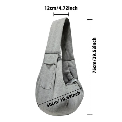 Pet Dog Carrier Sling Bag, Travel Shoulder Bags Portable Hand Free
