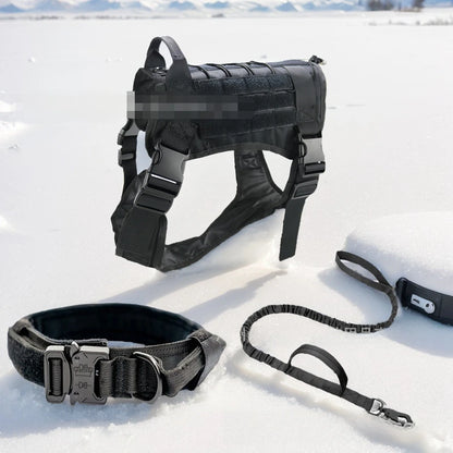 Tactical Dog Collar & Harness & Leash