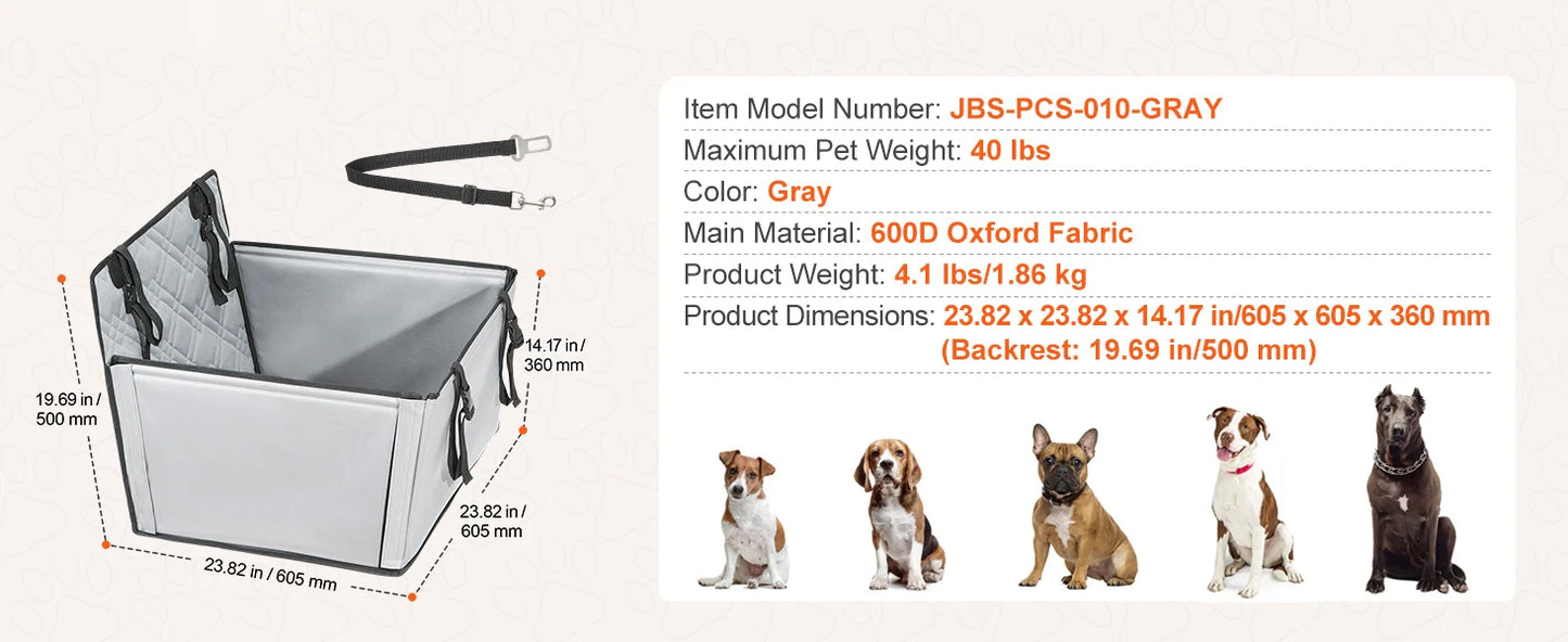 Dog Car Seat Cover - Huge Variety!