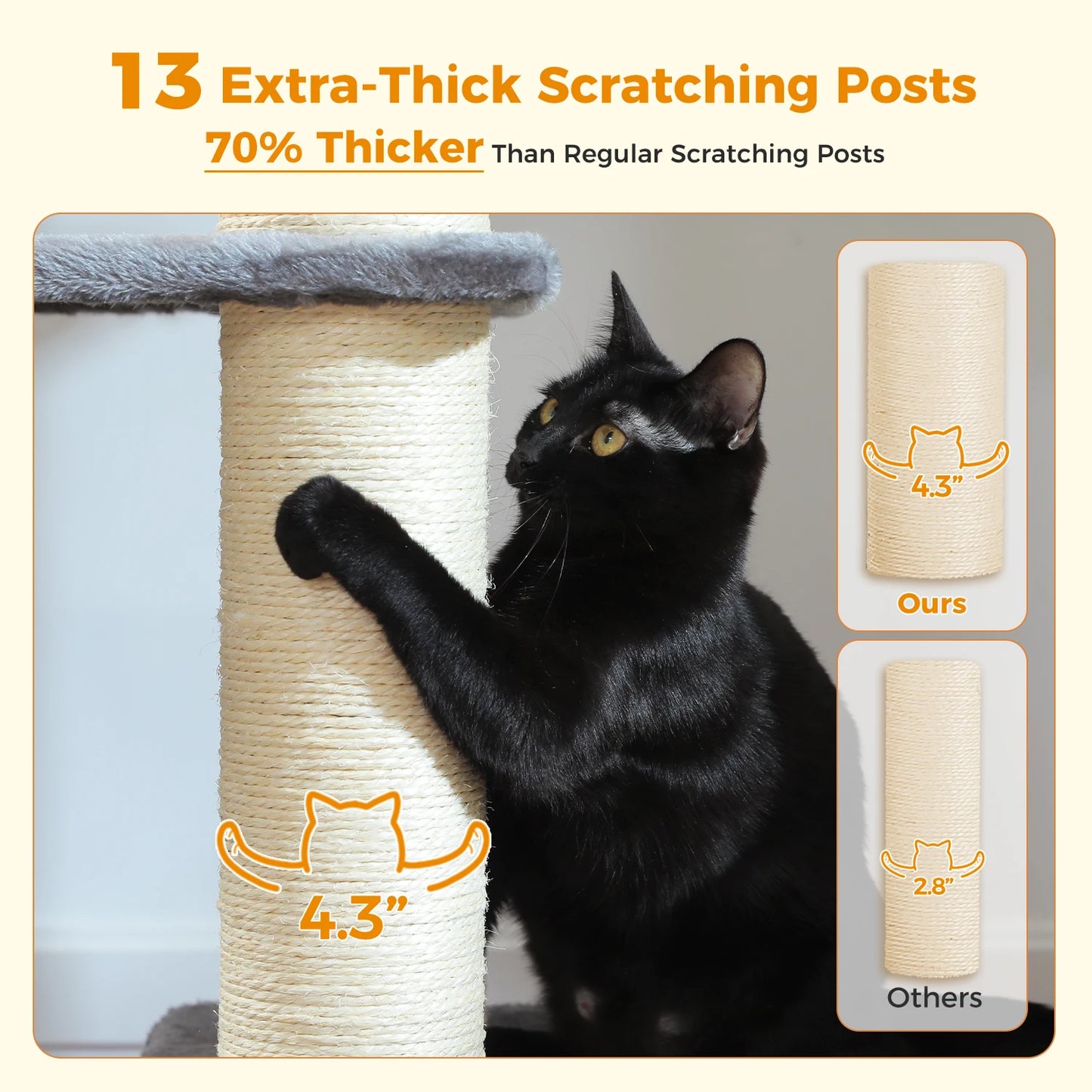 Large Cat Tree for Big Cats