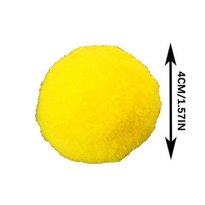 10/20/30pcs Pet Cat Plush Ball Toys