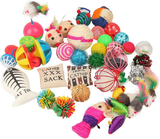 Cat Toys Variety Pack, 20 Pieces