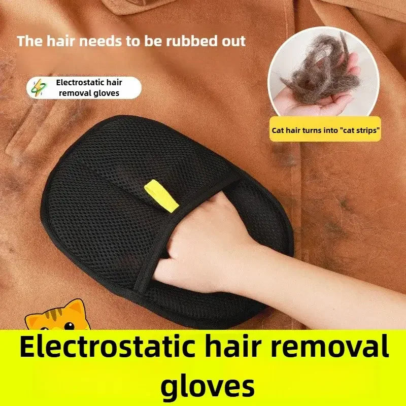 2Pc Pet Grooming Gloves for Dog & Cat