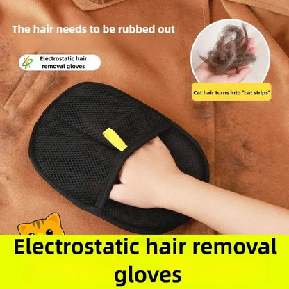 2Pc Pet Grooming Gloves for Dog & Cat