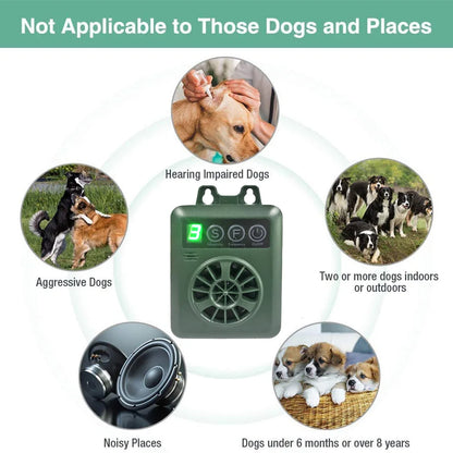 Anti Barking Device, Dog Barking Control Rechargeable Ultrasonic Deterrent