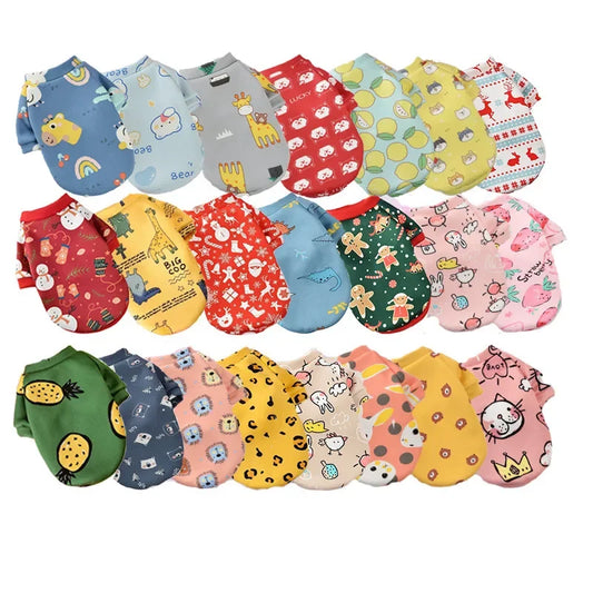 Cute Print Cat Clothes