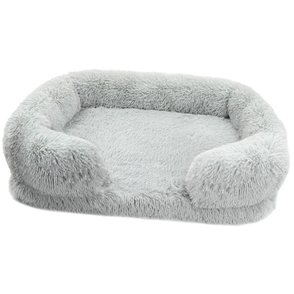 Thick Orthopedic Dog bed for large dogs, easy to remove and wash plush cover
