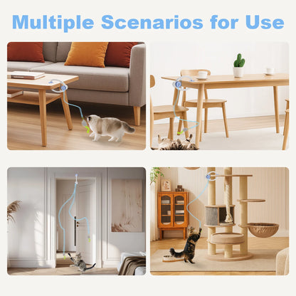 Door Hanging Interactive Cat Toy USB Rechargeable