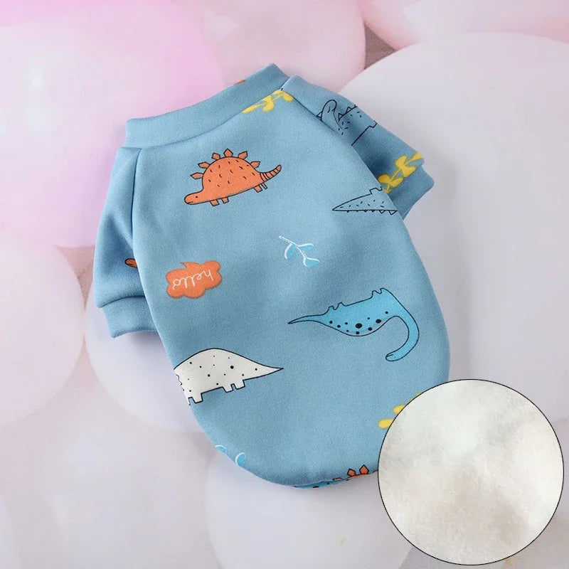 Cute Print Cat Clothes
