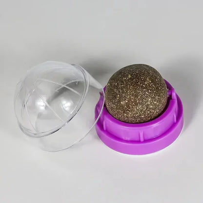 The Catnip Cat Wall Stick-on Ball