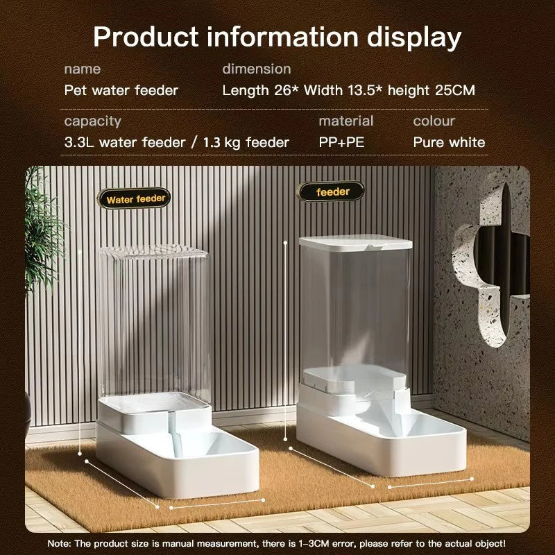 Automatic Pet Feeder & Water Dispensers