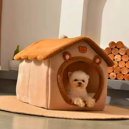 Plush Cat House