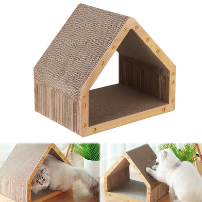 Cat Scratcher House for Indoors
