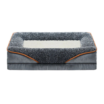 Oversized Dog Bed, Removable & Washable, Comfortable and Soft with Raised Edges,