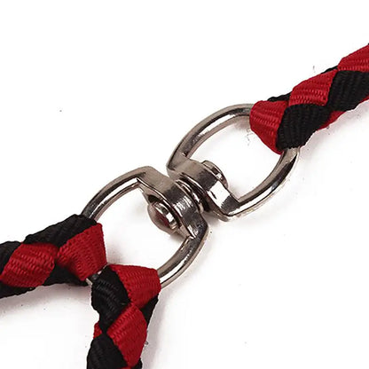 4.5' Pet Double Leash 2 Way Couplers Dog Leash Rope
