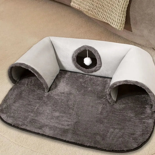 Hide Seek U-shaped Cat Tunnel