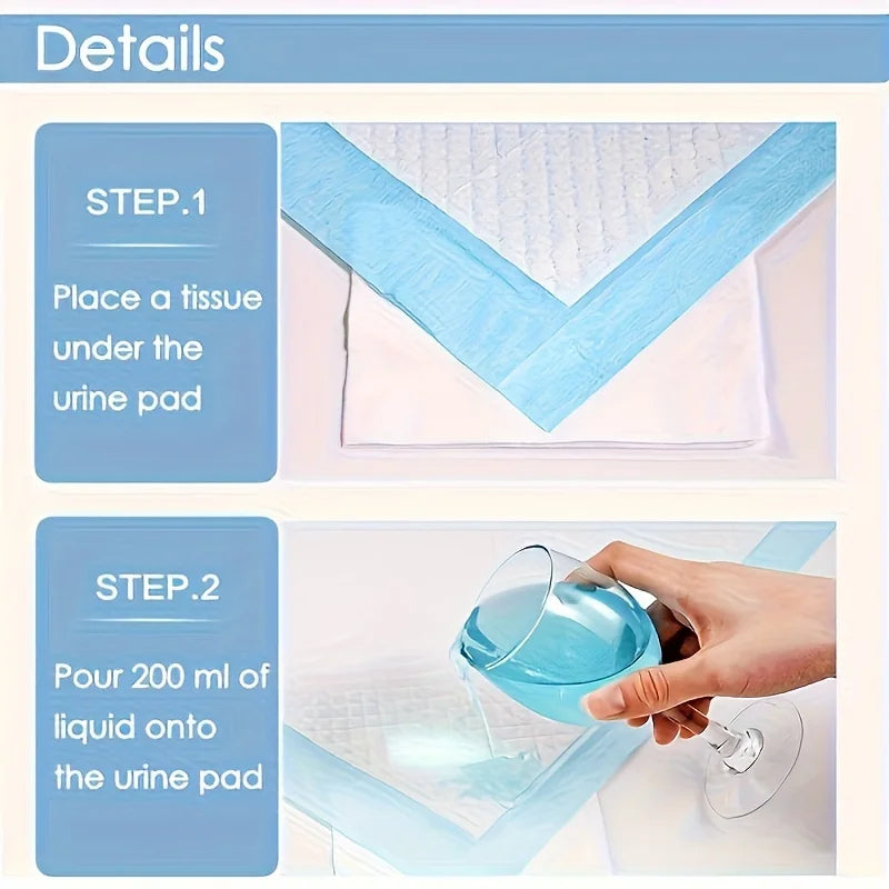 100 17.7"x13" inch 6-layer Disposable Absorbent Training Puppy Pee pads