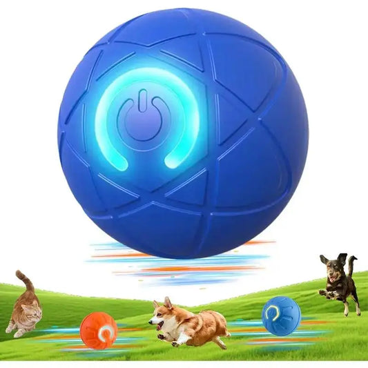 Smart Dog Toy Ball Electronic Interactive Pet Toy Moving Ball USB Automatic