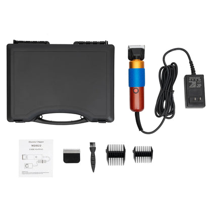 36W Professional Dog Clipper Grooming Kit Adjustable Comb & Detachable Blades Trimmer