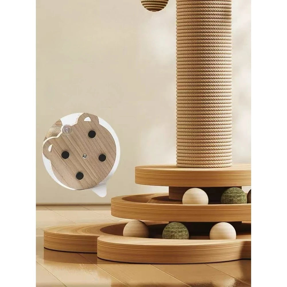 Turntable Scratch Post