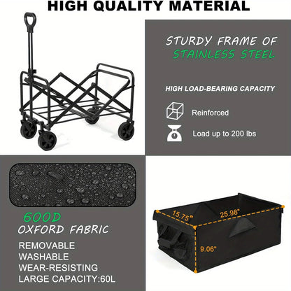 Sturdy Collapsible Folding Cart