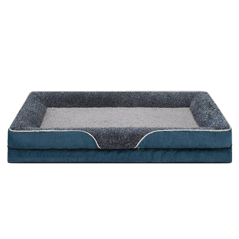 Oversized Dog Bed, Removable & Washable, Comfortable and Soft with Raised Edges,