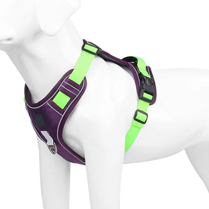 Dog Harness Reflective Medium and Large Dogs Tactical Vest Big 1680D Waterproof Oxford Cloth