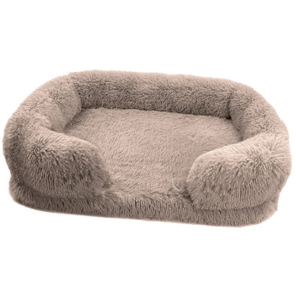 Thick Orthopedic Dog bed for large dogs, easy to remove and wash plush cover